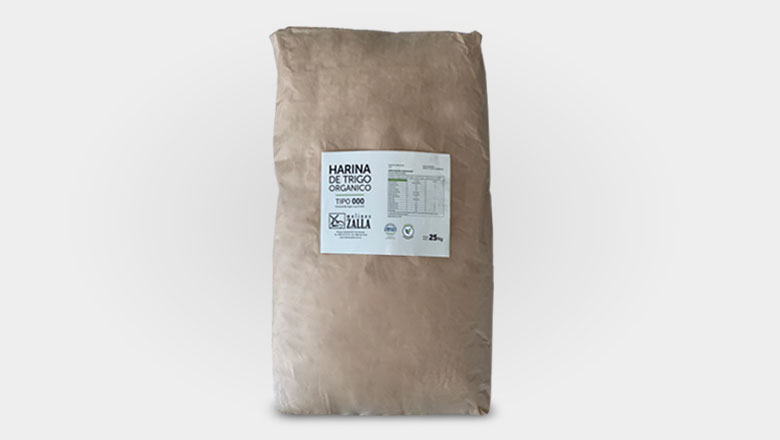 Harinas de trigo 000 Orgánica - Linea: Molinos Zalla